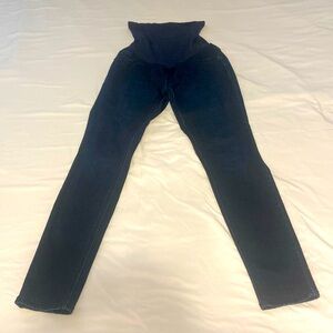 Motherhood Maternity Indigo Blue Brand Stretch Denim Jeans Ankle Length